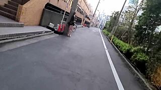 Hot Chubby Teen 18+ Rub Dildo in Her Pussy Lips