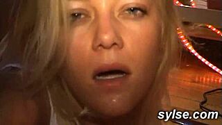 milf and teen banging with toys in car before wild gangbang