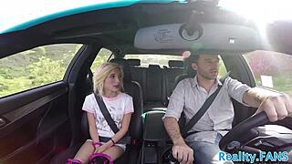 amateur teen passionately engages in full movie scene