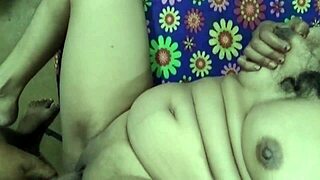 Indian bhabhi bends over for deepthroat on ranch