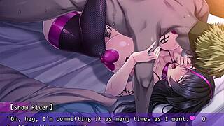 Asian Housewife Milf Creampied in Cheating Hentai Game Video