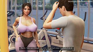 Gym instructor gets ass fucked hard