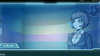 In star channel 34 part 89, the sexy brunette with big tits engages in hentai action with the redhead.