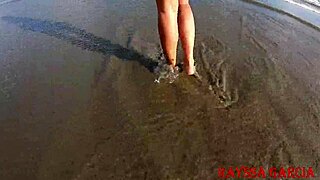 i'm enjoying the beach with rayssa garcia's big ass and tits, making my cuckold pay for it all