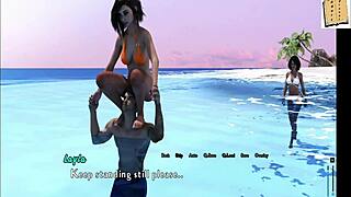 Intertwined Underwater Kissing Scene With Layla In Bikini