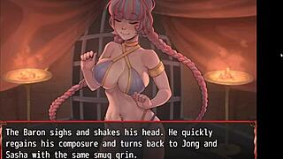 I watch my best friend turn into a dancing whore in this harem hentai game episode