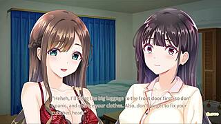 Secret kiss turns sweet in bed, fingering each other 😘