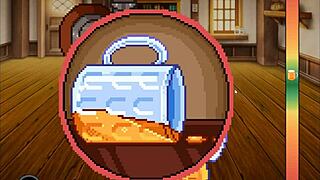 I watch my best friend turn into a dancing whore in this harem hentai game episode