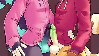 check out this gay furry frottage compilation