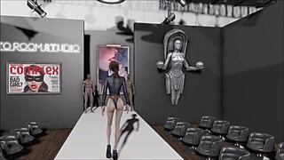 fallout 4 fashion number 202 features cartoon brunette teen in hentai fucking scenes