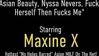 nyssa nevers the cougar milf with strapon dirty talk