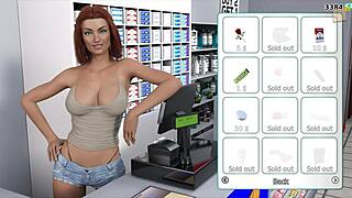 Big City Pleasures: Blonde With Big Tits In 3D Anime