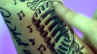 i explore kyra hellfire's tattoo tour in feb 2024