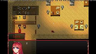 I watch my best friend turn into a dancing whore in this harem hentai game episode