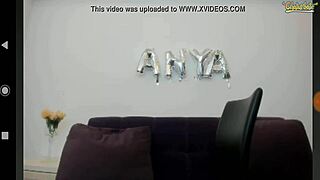 Slim Girl's Big Tits Toyed With Dildo On Webcam First Minute