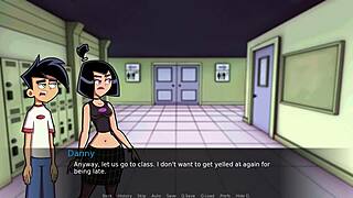 Hot goth girlfriend masturbating in amity park