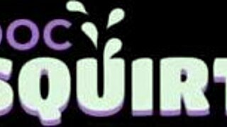 Holy crap! Sexy courier girl rides to a powerful orgasm in Docsquirt Episode 2!