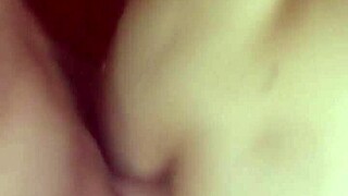 young latina takes big cock anal in bathroom