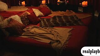 Swingers swap partners for hot orgy