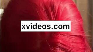 Is this ebony trans slut giving sloppy deepthroat to bbc?