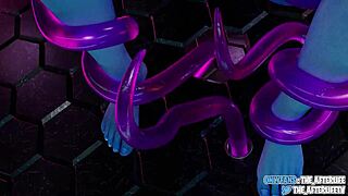 Liara takes stranger's creampie at gloryhole in 3D action with sound
