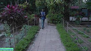 indian wife fucks car driver doggystyle