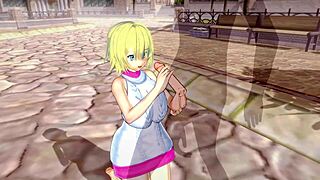 Hey, wanna see 3D hentai with big ass and tits action?