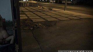 Blonde gets anal punished, bound and dominated in garage