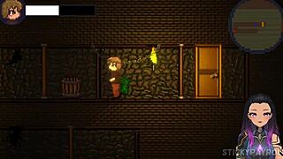 drain mansion no commentary - succubus dominates the hell out of me hentai sex game - part 3