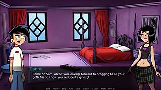 Hot goth girlfriend masturbating in amity park