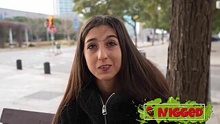 Shy spanish petite vanesa merino wants interracial session, lets do it!