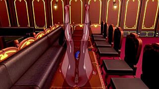 She casually narrates her 3d hentai sex with big ass and tits.