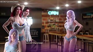 Sexy Busty Stepmom Shows Huge Boobs in 3D Porn Game. Apocalust 20 Features This Amazing Curvy Slut!