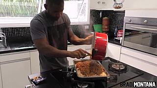 Homemade Dinner Turns Into Wild Anal Play With Angel Lima!