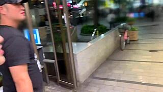 cute japanese wife begs for triple creampie