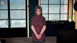 My New Family's Erotic Game With Big Tits And Ass.