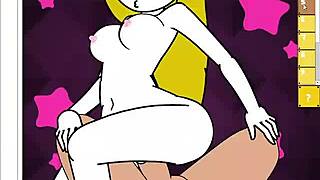 mc adore gets anal creampie in rhythm heaven?