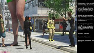 In Big Apple Small Gesture Episode 8, The 3D Cartoon Characters Engage In Hentai Sex