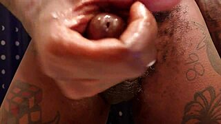 Hallelujah Johnson Jerking Off His Big Black Cock Solo