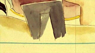 Vintage erotic drawings from antique collection