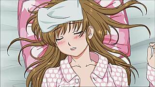 Wow, this cute maid in stockings loves blowjobs and toys in uncensored hentai!