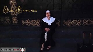 Religious nun confesses wet dreams and sins with priest 😈