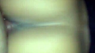 pov strapon scene with gay couple in casual setting