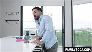 nerdy scientist stepsiblings with braces explore taboo desires in the lab