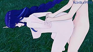 Raiden Shogun, Faruzan, And Aether Engage In Intense Sex.