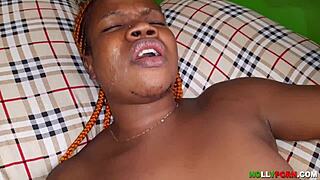 Ladygold Fucks Krissyjohs Big Dick And Swallows His Cum