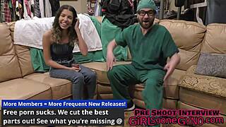 Aria Nicole Fucked And Shocked By Doctor Tampa On Exam Table