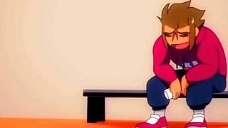 Emi heads to the gym for a rough reunion with Jaco, showing off her big tits.