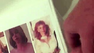 brad and ginger get a messy cum tribute while I stroke my cock slowly, building up to a huge load.