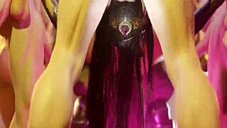 Bold hentai gangbang with blowjobs and monster cocks in OpiumUD-043